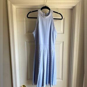 Eliza J Light Blue knit Sleeveless Dress
